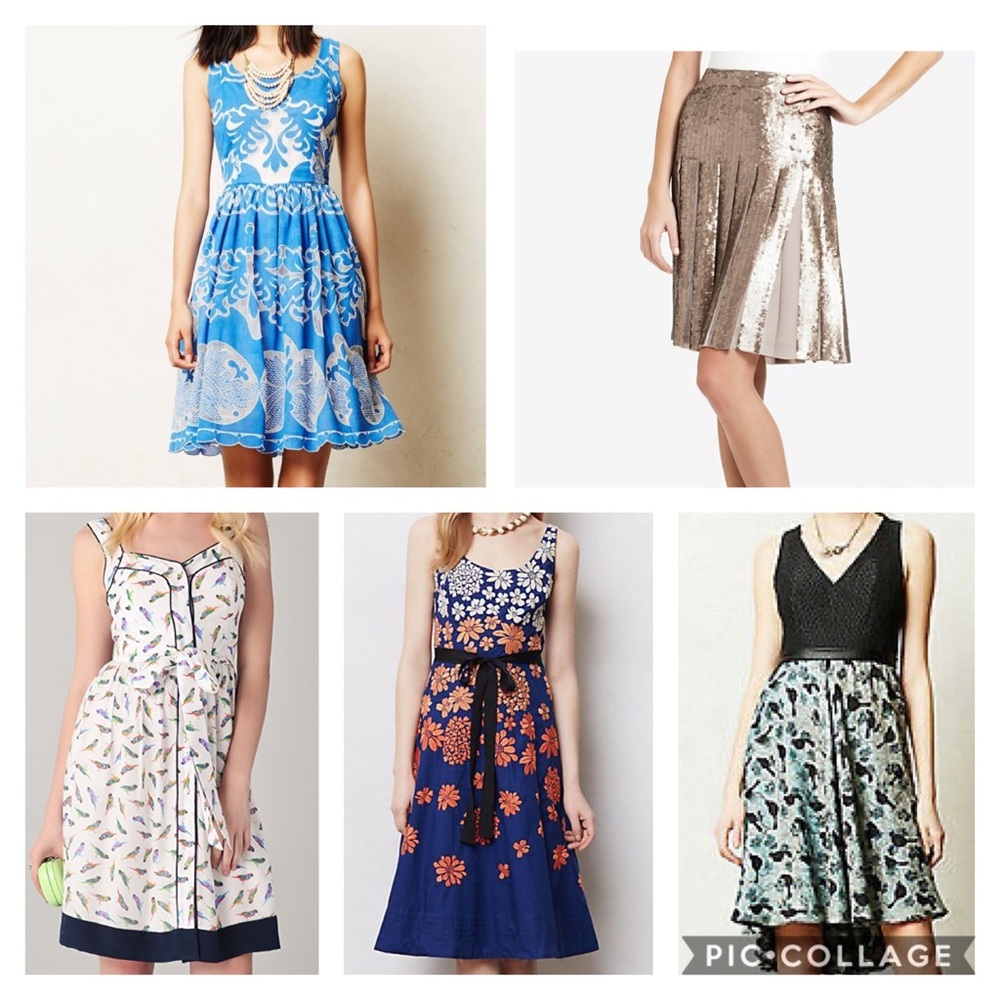 ISO Anthropologie Dresses/BCBG Skirt